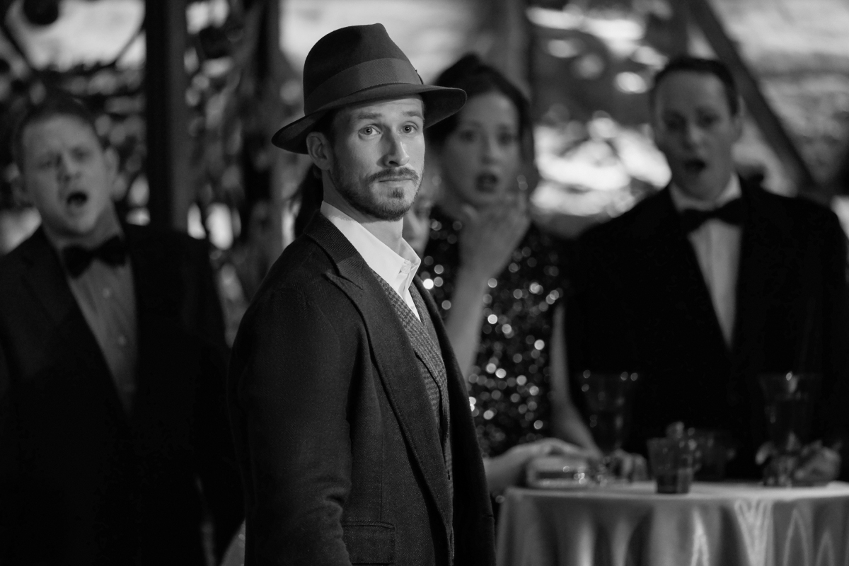 Liam portrays a detective on Dynasty