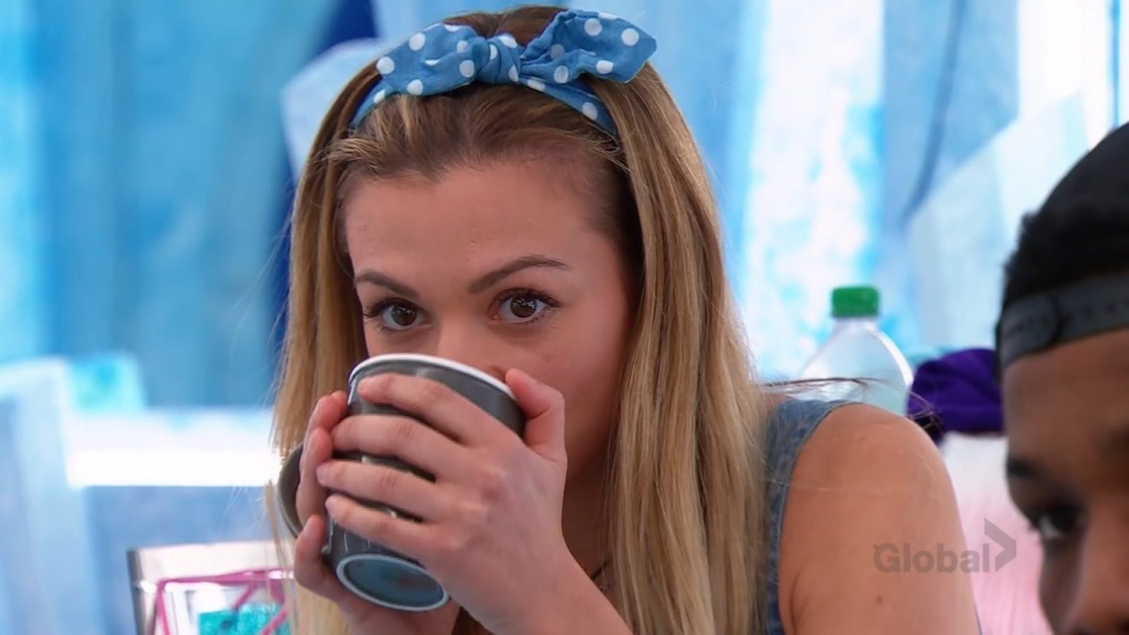 Maddy hearing Sheldon's offer for an alliance on Big Brother Canada 8