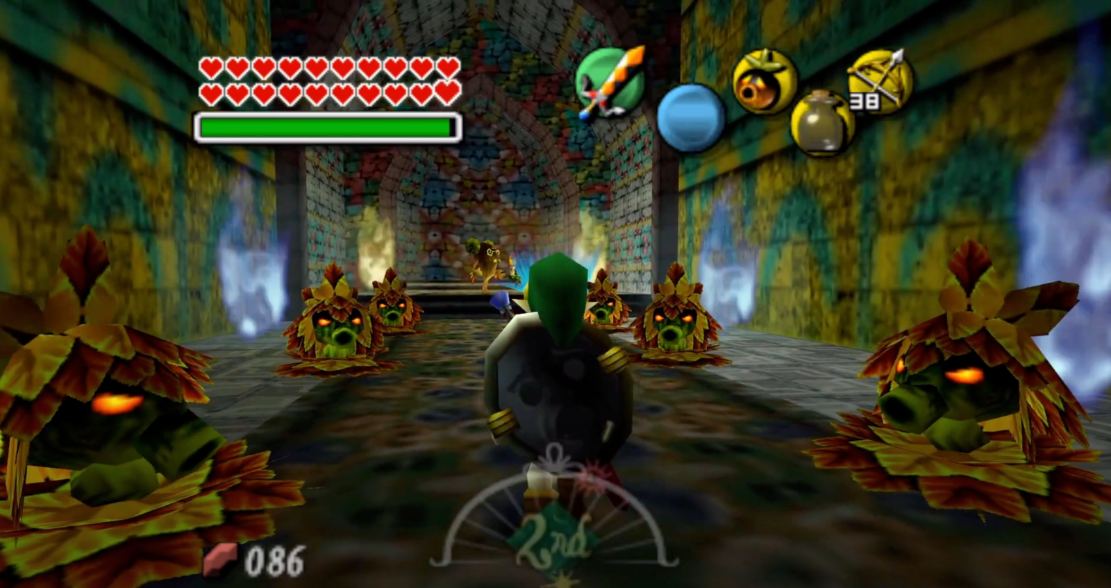 Legend of Zelda Ocarina of Time and Majora's Mask N64 2 -  Denmark