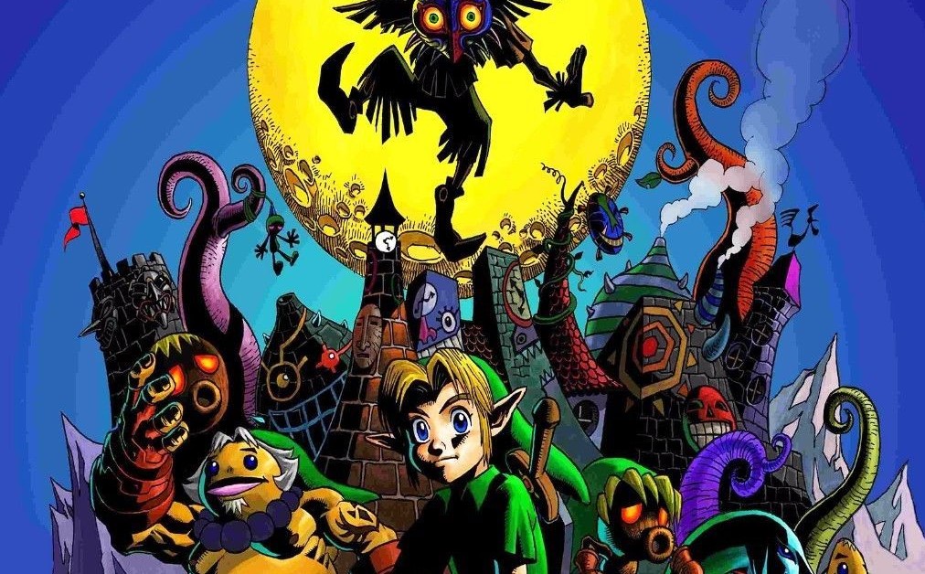 Nintendo 64 - The Legend of Zelda: Majora's Mask - Link - The