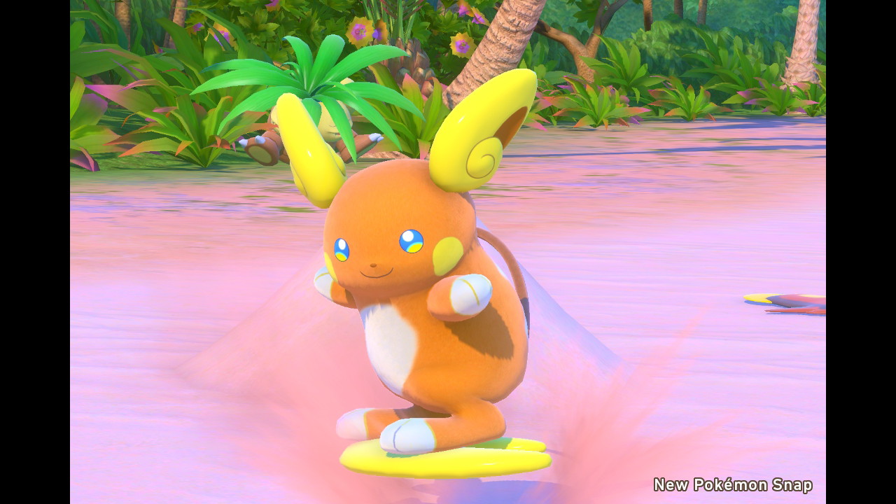 Picture taken in the video game New Pokémon Snap.
