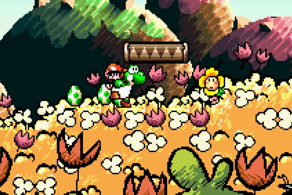 super-mario-spin-off-yoshis-island-snes