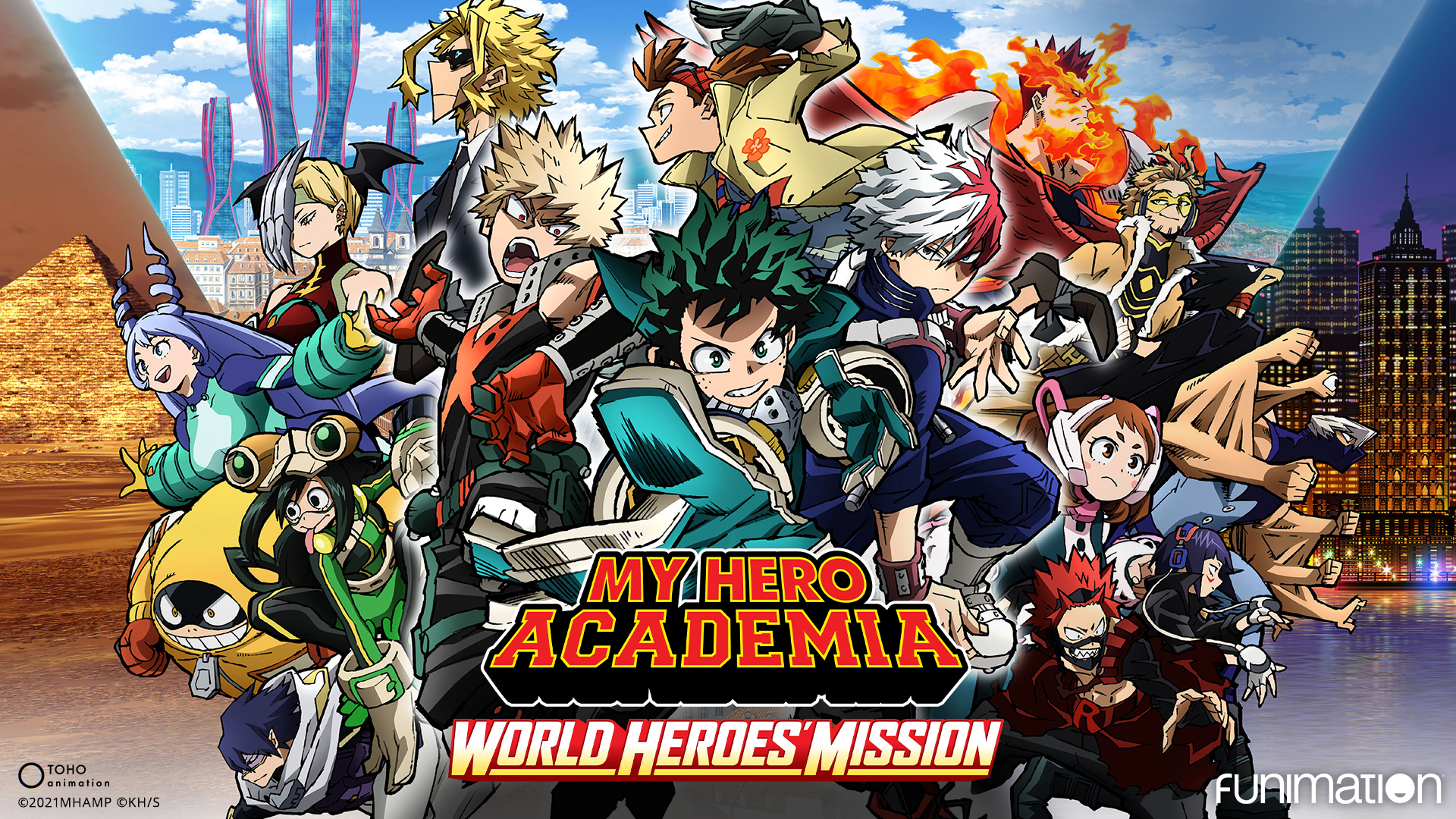 Meet the dynamic Bakugou in My Hero Academia: World Heroes Mission movie!