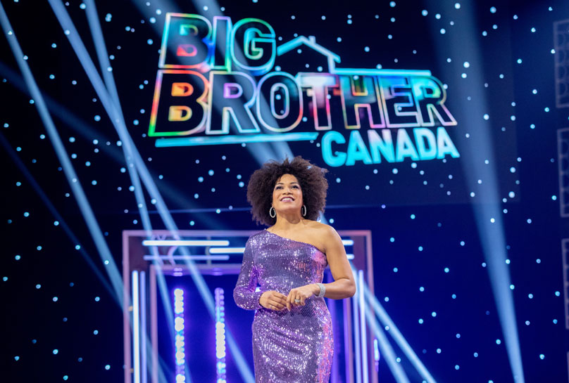 Big Brother Canada host Arisa Cox kicks off the premiere for Big Brother Canada 10