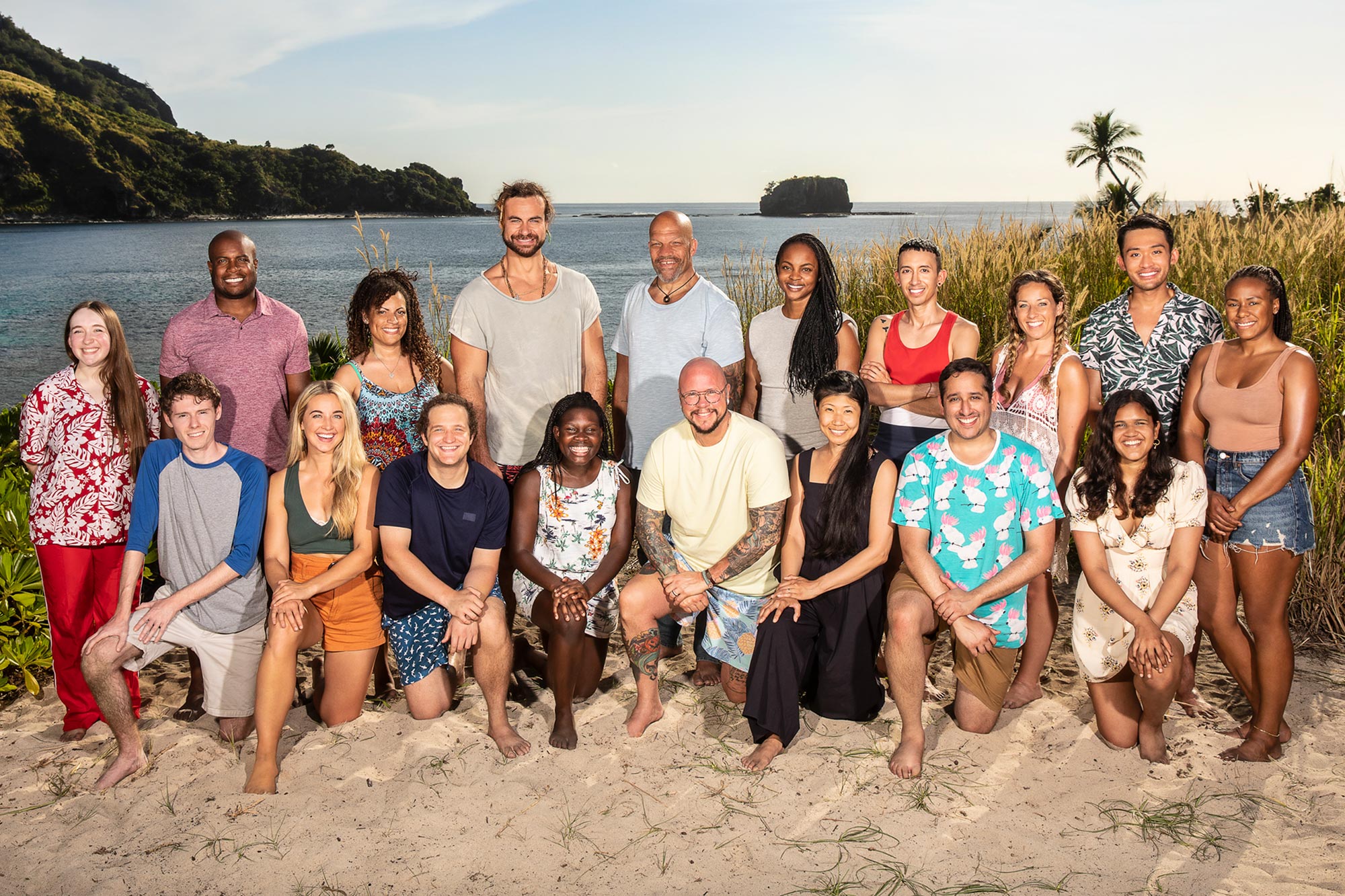 The cast of Survivor 42